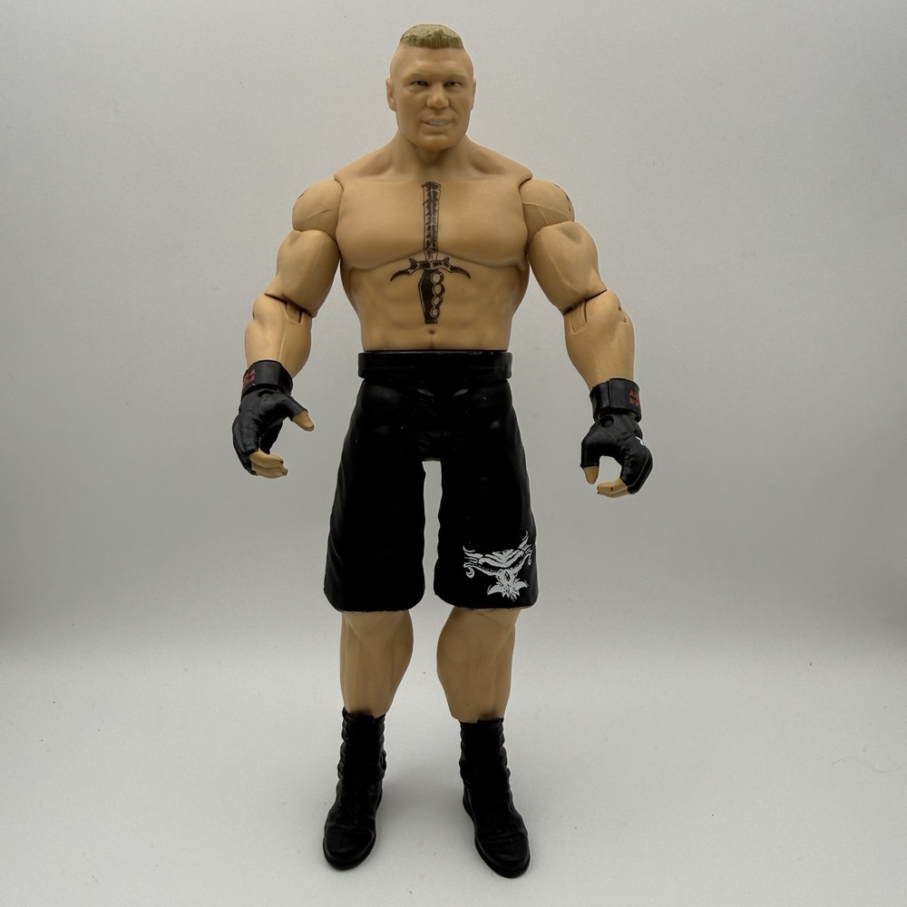 2012 Mattel WWE Brock Lesnar Action Wrestling 7" Action Figure Wrestlemania